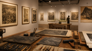 版畫藝術展 — 刻痕之間